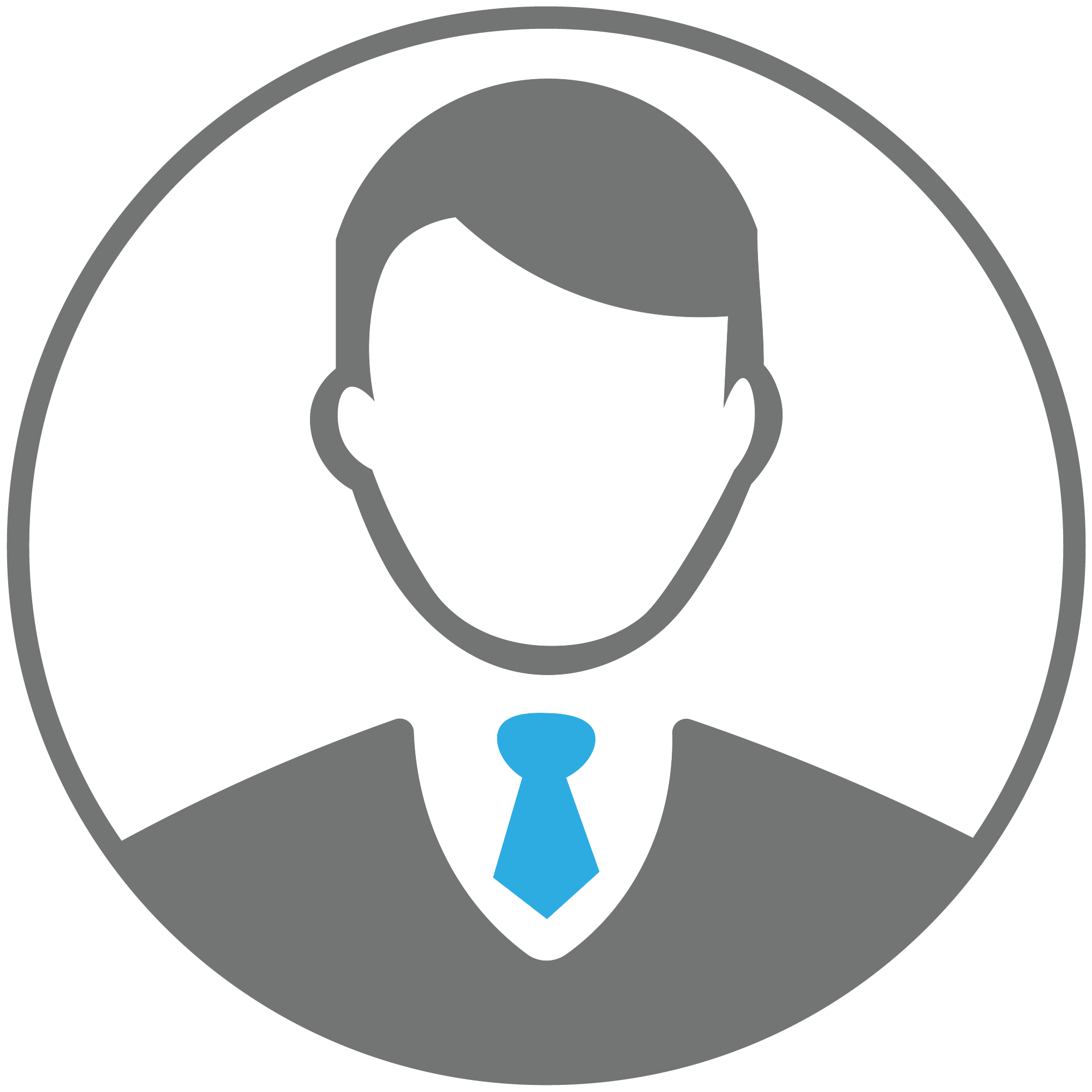 Client testimonial profile icon