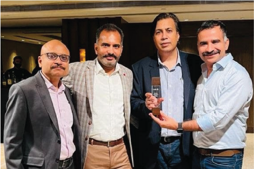 Corporate award and leadership milestone